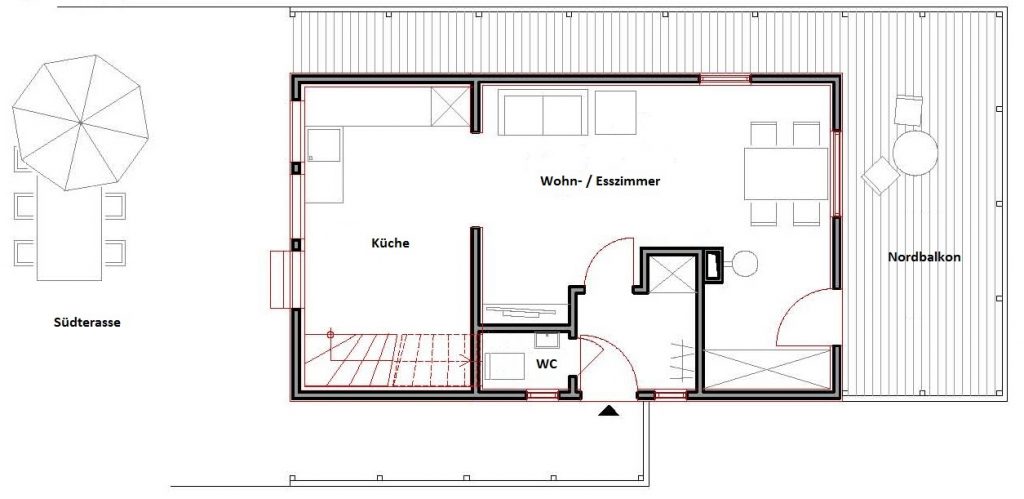 Ausstattung Ferienhaus Bechthold Mohnesee Sudufer